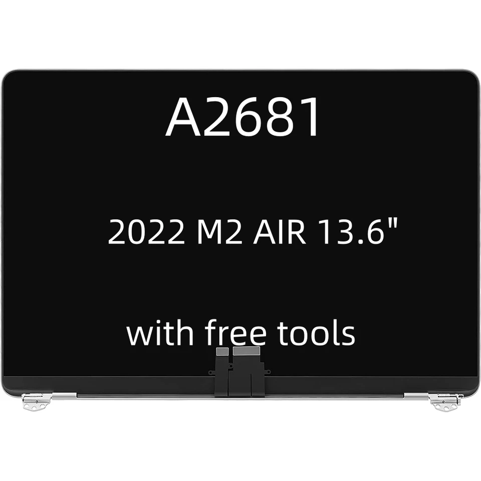 Úplne nový displej A2681 pre MacBook Air Sietnicu 13,6 palca 2022 Rok notebook LCD LCD Scree Panel Zostava výmenných dielov