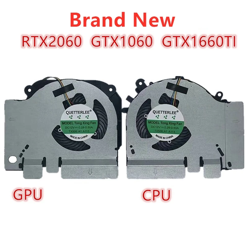 Úplne nový notebook CPU GPU chladiaci ventilátor pre Xiaomi 15,6 palca herný notebook XMG1902 - AB CA BR