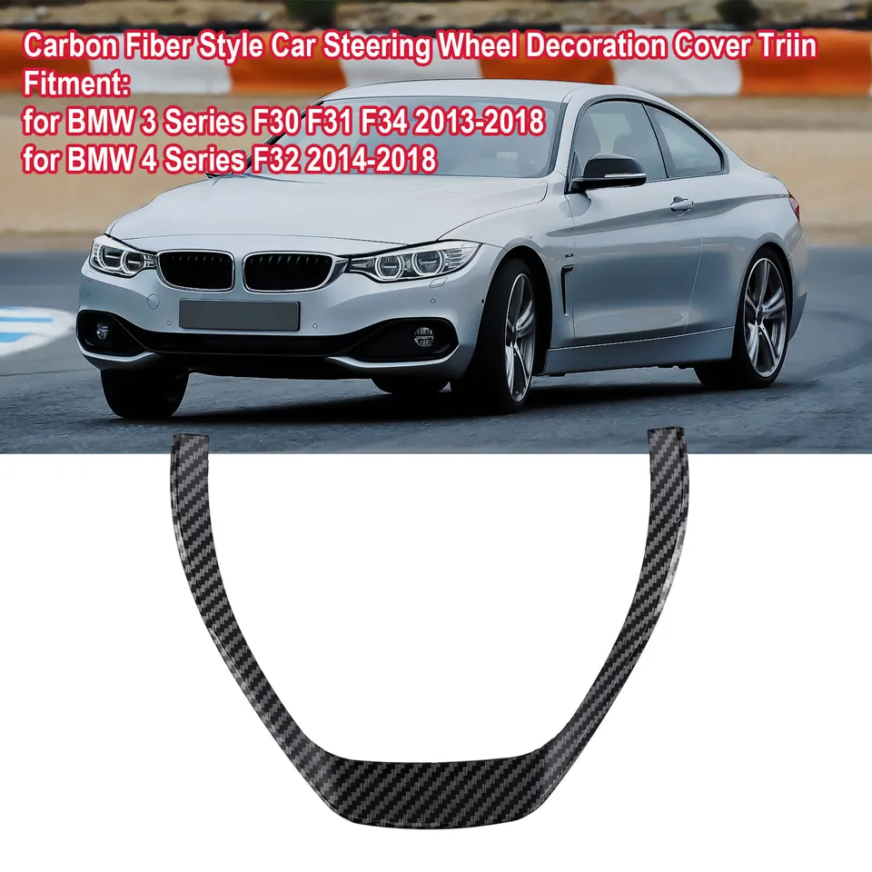 Úplne nový pre BMW 1 3 Series F20 F30 F34 3GT 320I 328I 118i 2012-2016 STrancovače volantu Dekoratívne protikrotchá