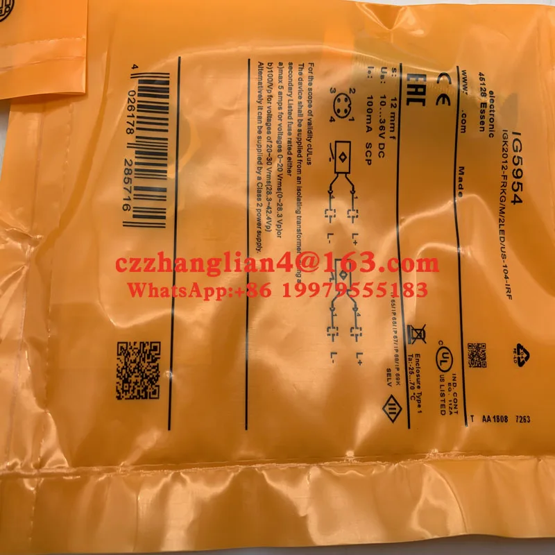 Úplne nový senzor IG5940 IG5318 IG5319 IG5958 IG5602 IG5714 IG5496 IG5907 úplne nový originál
