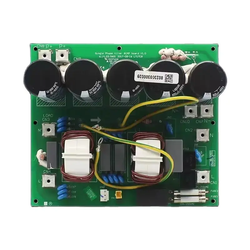 Úplne nový vhodný pre Trane Chigo Central Klimatizácia Outdoor Unit Jednofázový filter a čiapka 802300300039 v sklade PCB