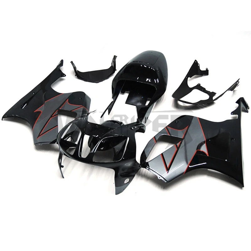 Úplné kapotážové súpravy pre RC51 VTR1000 SP1 2000 2001 2002 2003 2004 2005 2006 Black RC51 00-06 ABS Plastic Faquings Kit
