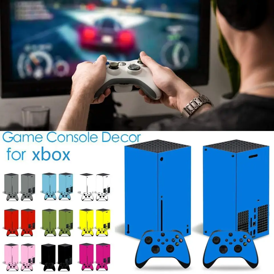 Úplné nasadené nálepky na pokožku ochranný kryt Ochranné filmové herné nálepka pre konzolu pre Xbox Series X | XSX