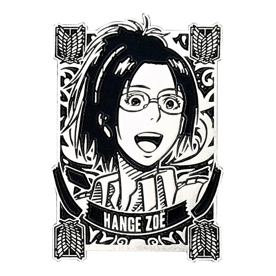 Útok na Titan Hange Zoe Enamel Pin Lafe Broš