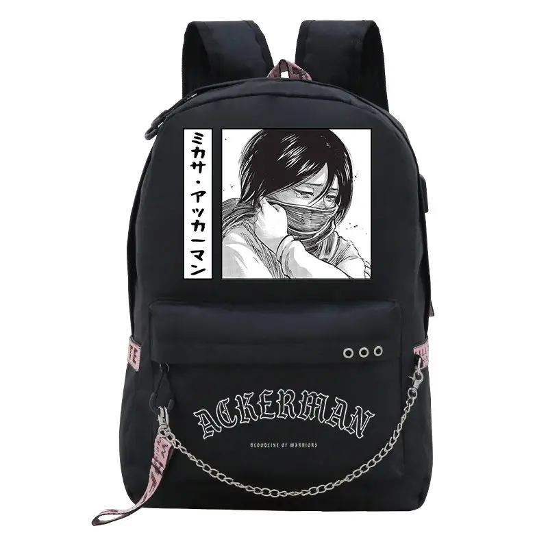 Útok na Titan School Bags Detské batoh Anime Kids Batoh shingeki no Kyojin Children School Batoh pre dievčatá chlapci vrecko