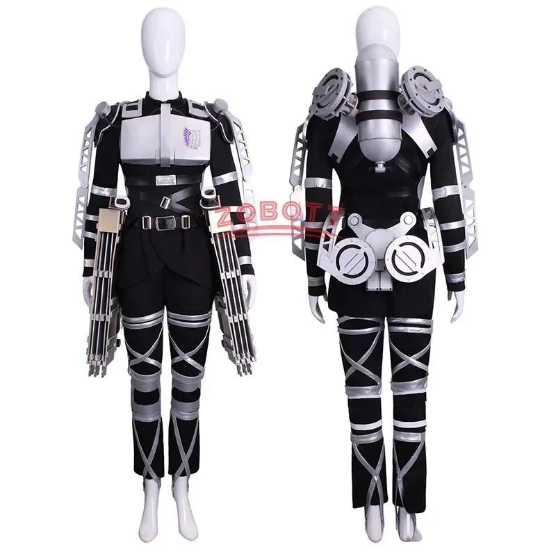 Útok poslednej sezóny 4 na Titan Cosplay Shingeki no Kyojin Team Uniforma Levi Eren kostým postrojov brnenie Halloween kostým Halloween