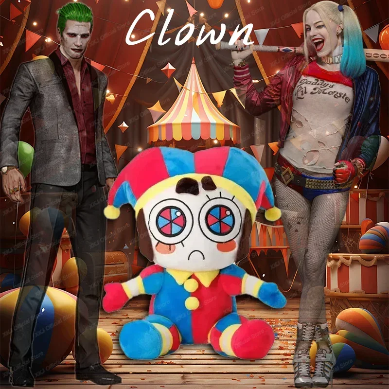 Úžasná digitálna cirkusová plyšová hračka Soft Soft Smats Circus Circus Plushie Doll Vianoce narodeniny Nový rok darčeky pre deti