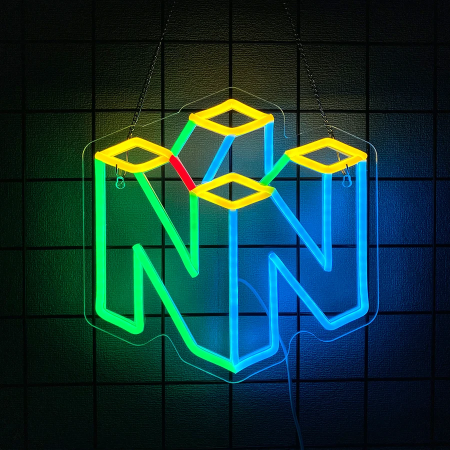 Úžasná život Game Neon Sign, ktorá sa používa na dekoráciu LED v oblasti herného hráča, Man Cave, Bar Sign Lights, ľahké zavesiť.