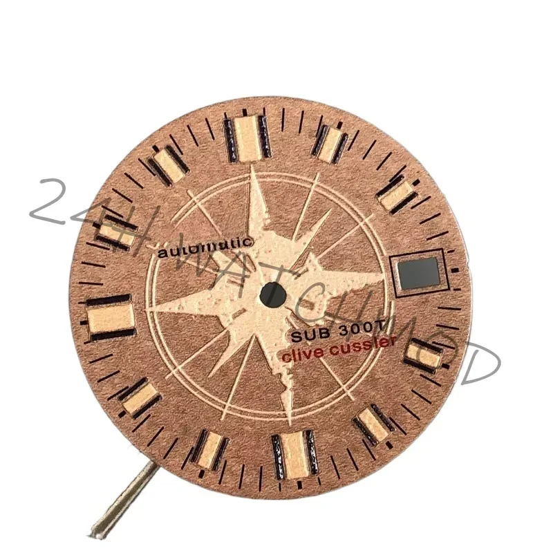 Č. 29 S-Watch NH35 Dial so SEI ... LOGO Retro Pattern Style 28,5 mm No Lume Fit 3,0 a 3,8 stôp vysokej kvality No Lume