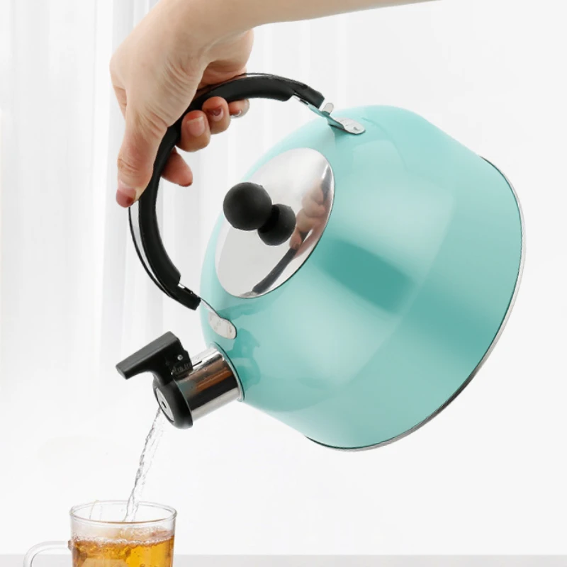 Čaj z nehrdzavejúcej ocele Kettle Food Grade Kávový čaj Indukčný hrniec Plynový sporák Univerzálny turistický kemping vonkajšie kuchynské gadgety