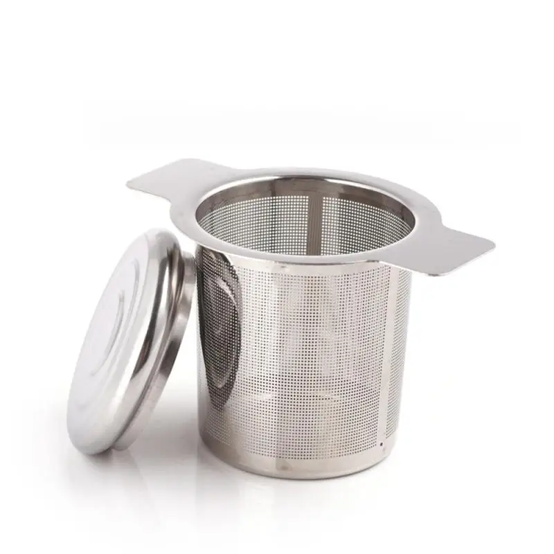 Čajový infuser s jemnou sieťovkou kávový filter s viacerými štýlmi rukoväť z nehrdzavejúcej ocele Čajový kanvica šálka šálka zavesenie voľného korenia listov