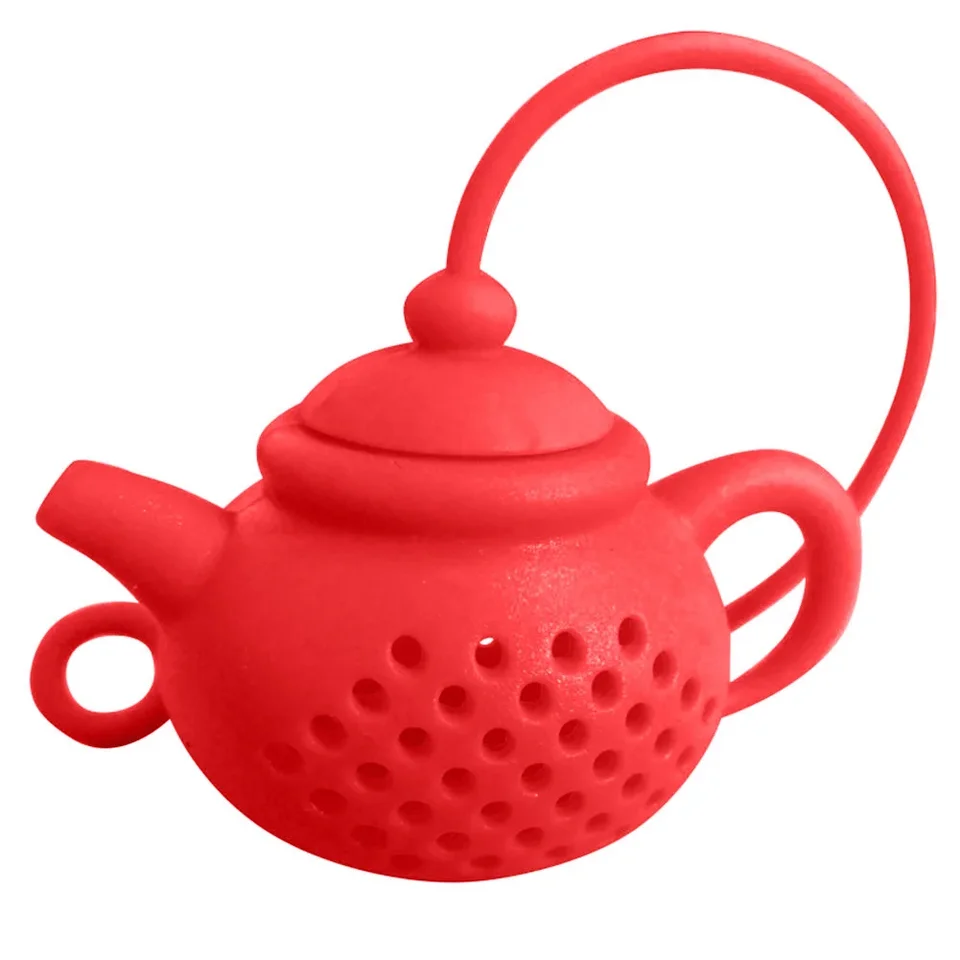 Čajový čaj Tvar čaju silikónový čajový vrecko Infuser Filter Difúzor