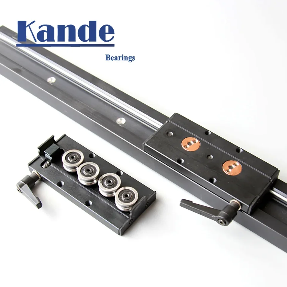Čarodolenca vstavaná dvojosová lineárna príručka 38 mm SGR15N Roller Slide 1 Set: 1 SGB15N Block a 1 SGR15N Guide CNC Woodworking