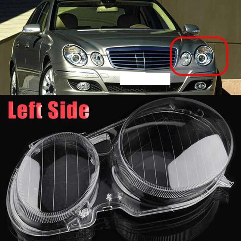 Časti krytu objektívov na ľavej strane pre triedu Mercedes-Benz E Class W211 2003-2008 E320 E350 E500