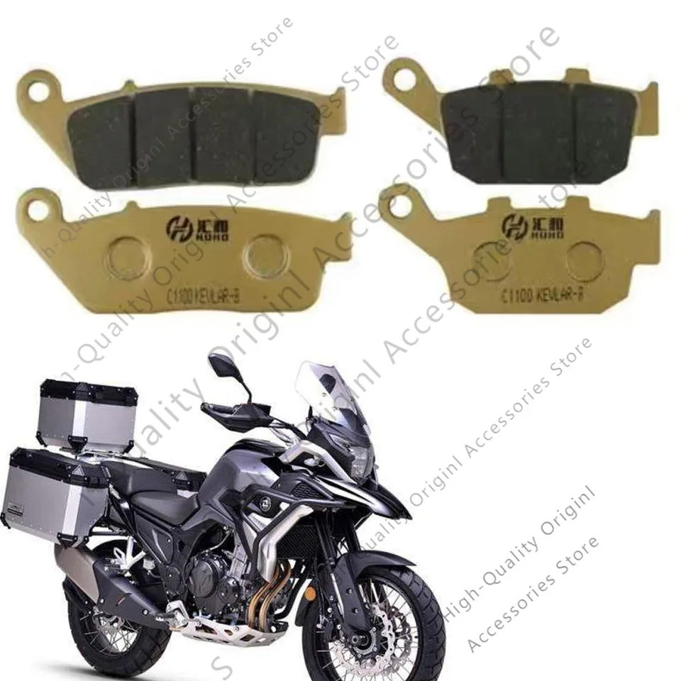 Časti motocyklov predné zadné brzdové doštičky pre Macbor Montana XR5