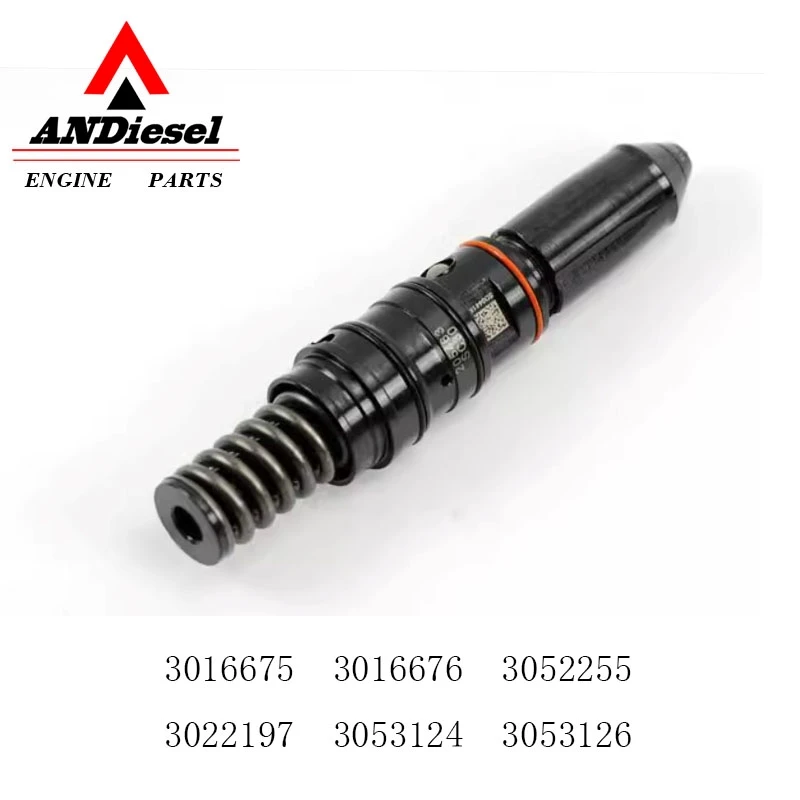 Časti motorov Cummins K19 PT palivového čerpadla STC Injector tryska 3016675 3016676 3052255, 3022197 3053124,3053126