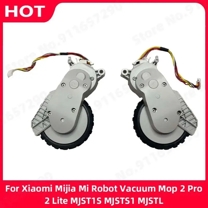 Časti ľavého a pravého kolesa pre Xiaomi Mi robot vákuum mop 2 Pro 2 Lite Mjstl Mjst1s Mjsts1 Vávac