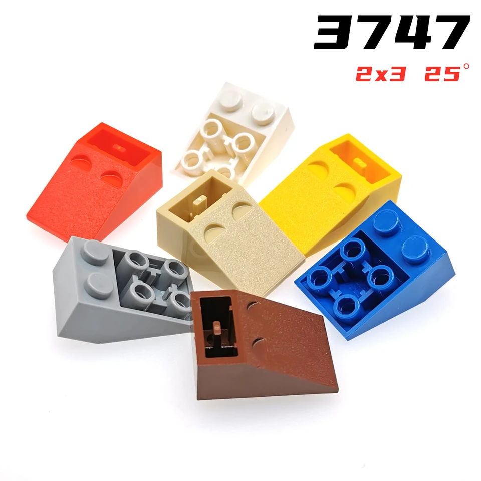 Častice dúhových ošípaných MOC 3747 SKLOPOM Invertované 33 3x2 stavebné bloky dielov Deti DIY vzdelávacie osvietenie tehlových darčekov hračky