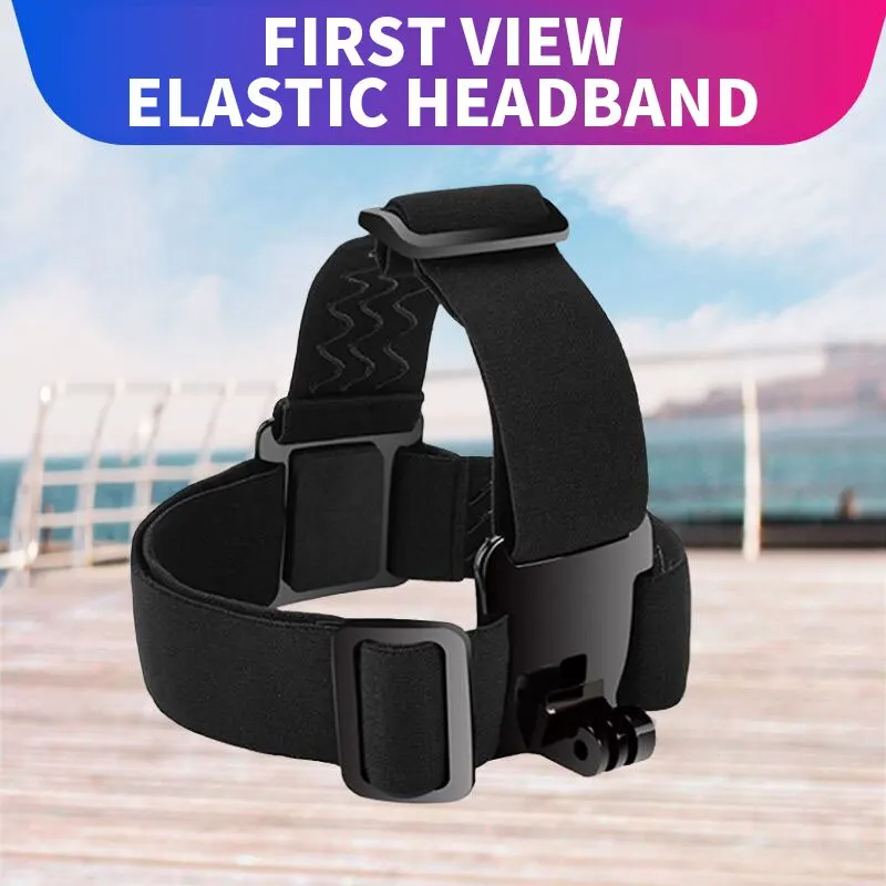 Čelenka pre športovú kameru vhodná pre HERO9/8/7/5/3 s Anti Slip Tri Gumer Headband Športové doplnky