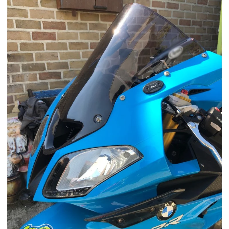 Čelné skla pre BMW S1000RR HP4 HP-4 S 1000 RR 2009 2010 2011 2012 2014 2014 DEFLECTURS DEFLECTORY BLUE SMESE IRIDIUM