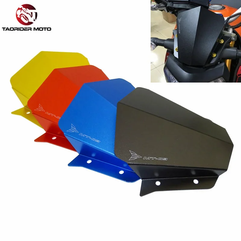 Čelné sklo pre Yamaha MT-09 FZ-09 FZ09 MT09 2014 2015 2016