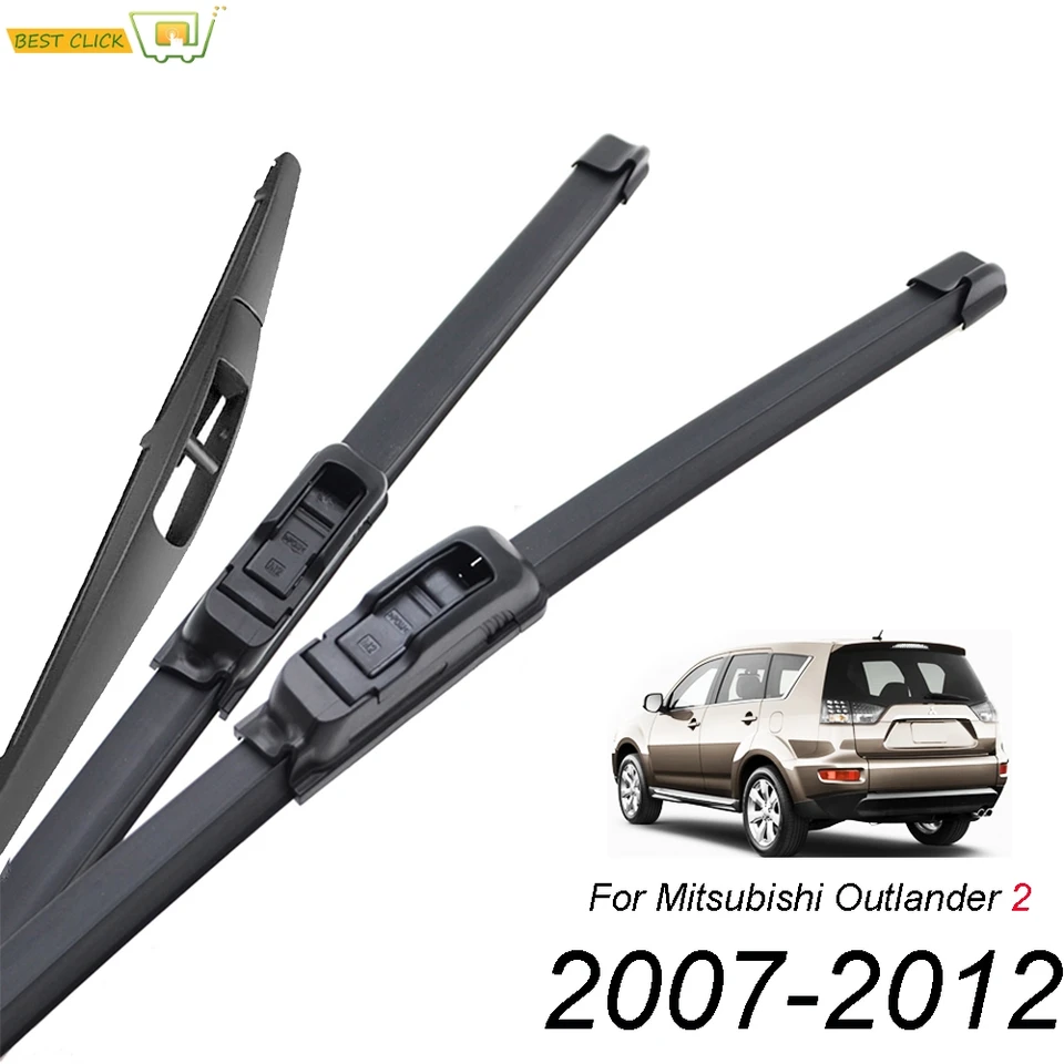 Čelné sklo čelného skla čepele pre čelné sklo pre čepele pre predné zadné okno stierač predného zadného okna Mitsubishi 2007 2008 2009 2010 2011 2012