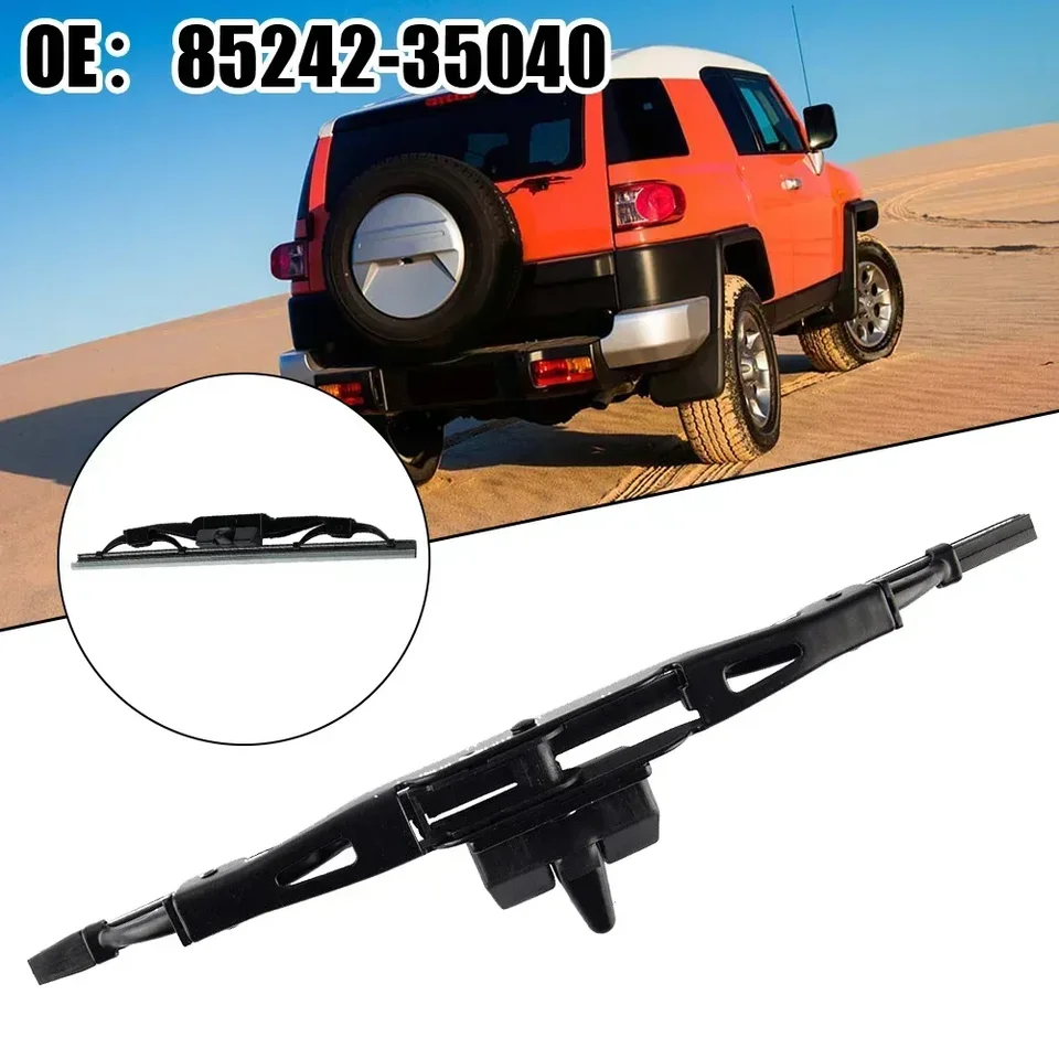 Čepeľ zadného stierača 85242-35040 pre Toyota FJ Cruiser 4.0L V6 2007-2014 Černé sklo čistého skla Čisté zadné dvere Rain Brush
