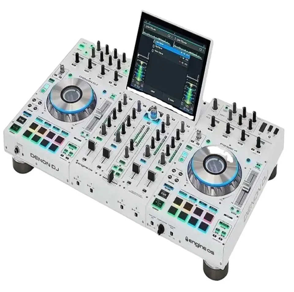 Čerstvá nová ponuka De__non DJ Prime 4 White - Standalone DJ Controller Limited Edition