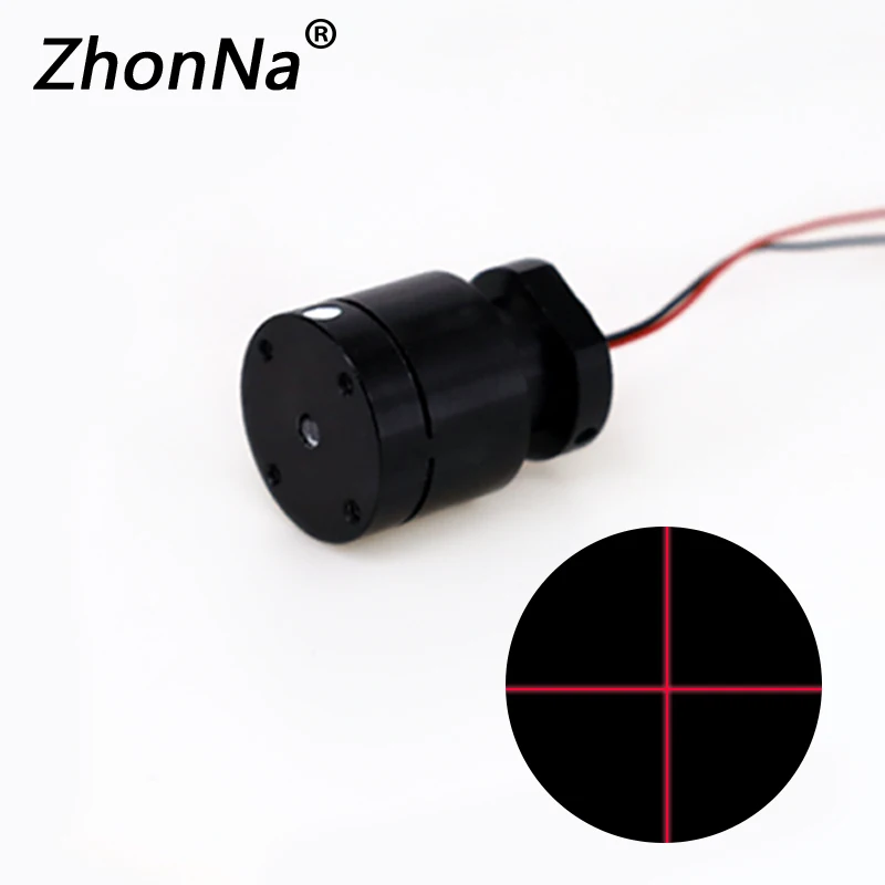 Červená 1-180MW laserový ukazovateľ modulu Machine Vision Power Stabilizer