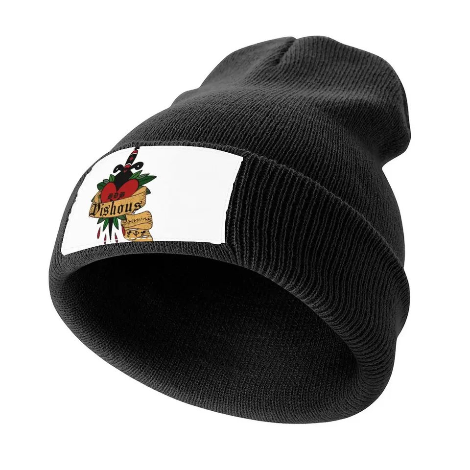 Čierna dýka bratstvo Vishous pletená čiapka Sunhat Sunhat Trucker Hat Dámske 2025 mužov