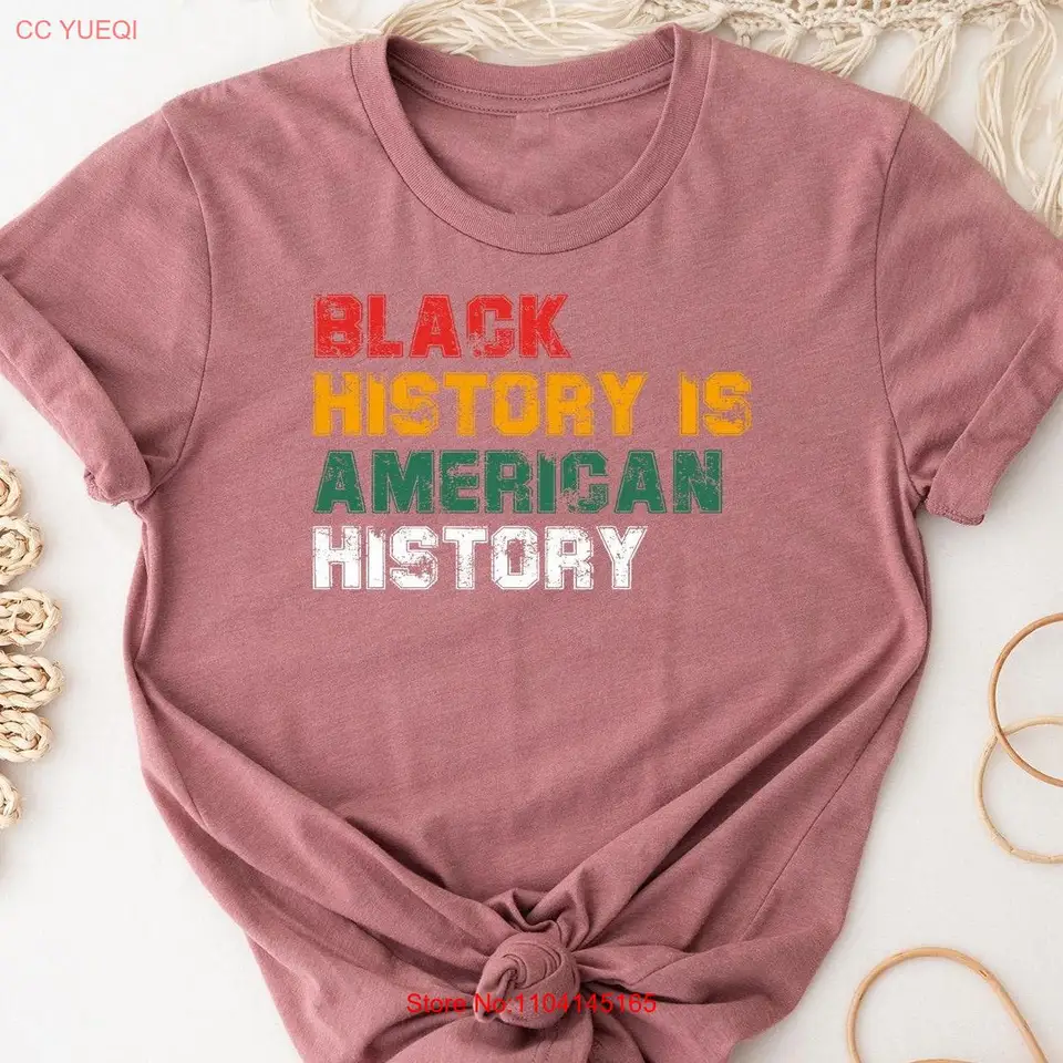 Čierna história mesiac tričko Lives Mesiace mesiace je silné BLM dlhé alebo krátke rukávy