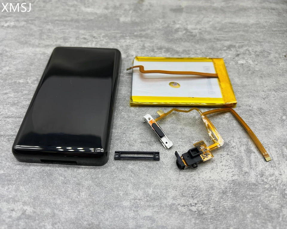 Čierna hrubá puzdro puzdro na kryt batérie 1950 mAh konektor pre slúchadlá pre iPod 5. video 6. 7. klasický aktualizácia SSD CF