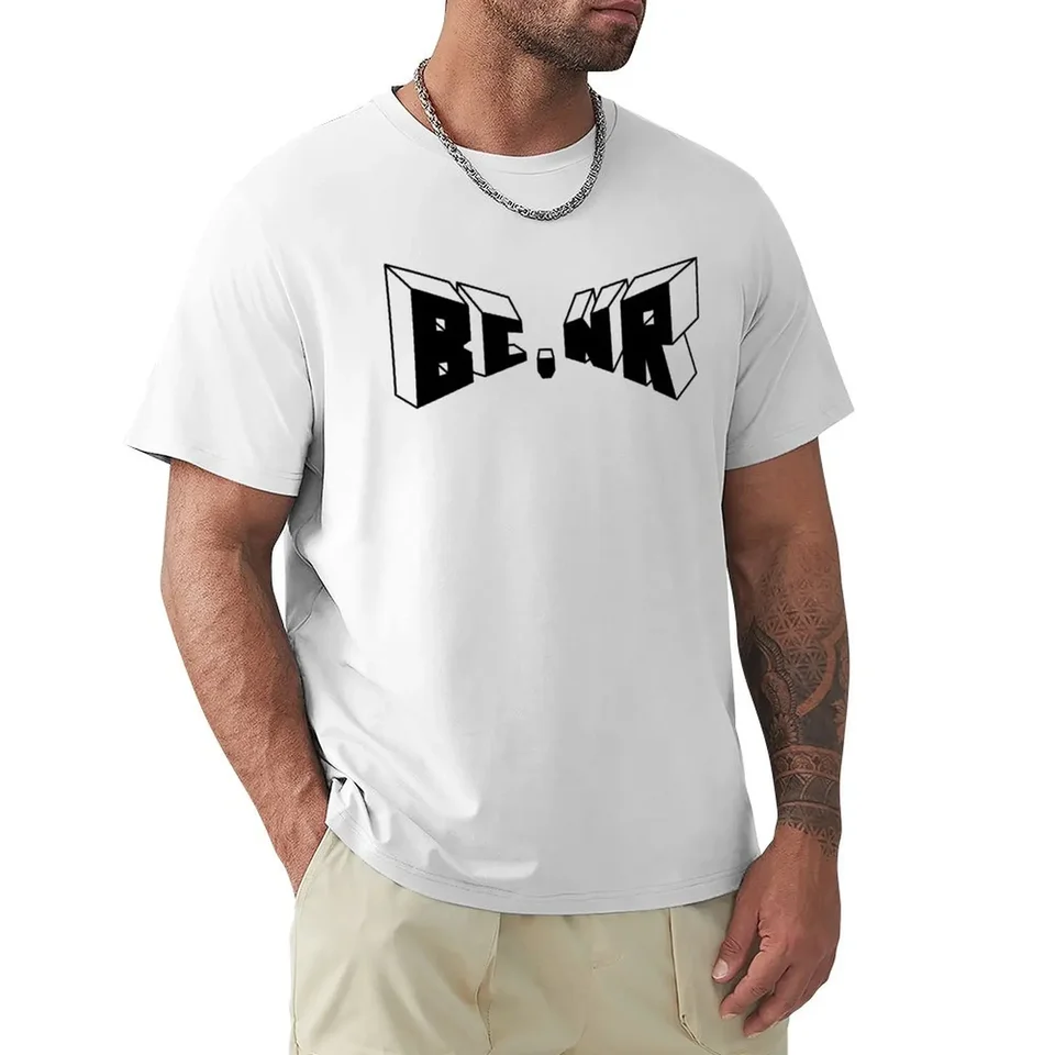 Čierna krajina Nová cesta Merch Bcnr Logo Tričko s nadmerným grafickým tričkom prispôsobené blúzky pánske tričká