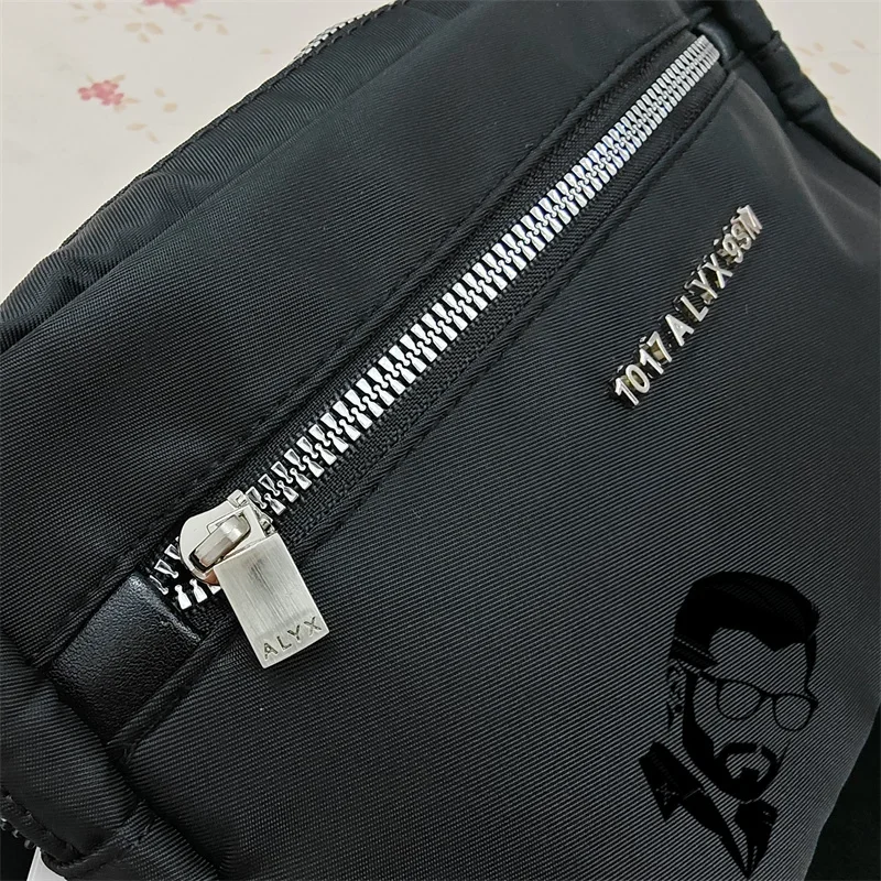 Čierna nylonová tkanina Alyx PAIST BAG OUTDOROUR PEN a Dámska vysokokvalitný nylonový batoh