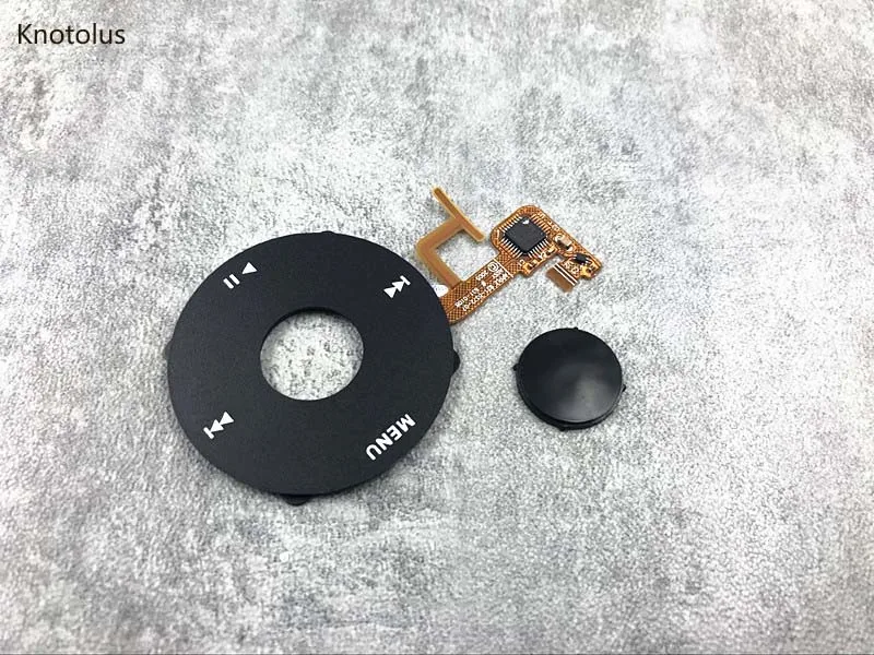 Čierna opravárenská náhrada kliknite na tlačidlo Black Central Central Key pre video iPod 5. Gen Video 30 GB 60 GB 80 GB