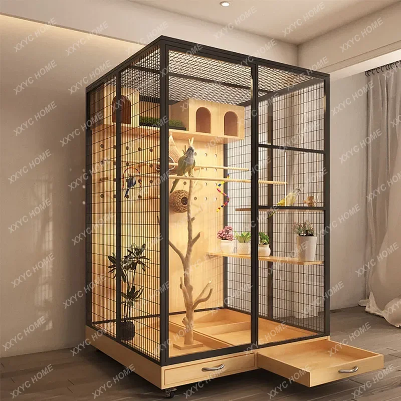 Čierne klietky Budgie vtáky Parrot nosič psov chov psa hračky hračky Činchilla klietky Cat Nest Jaula para conejos