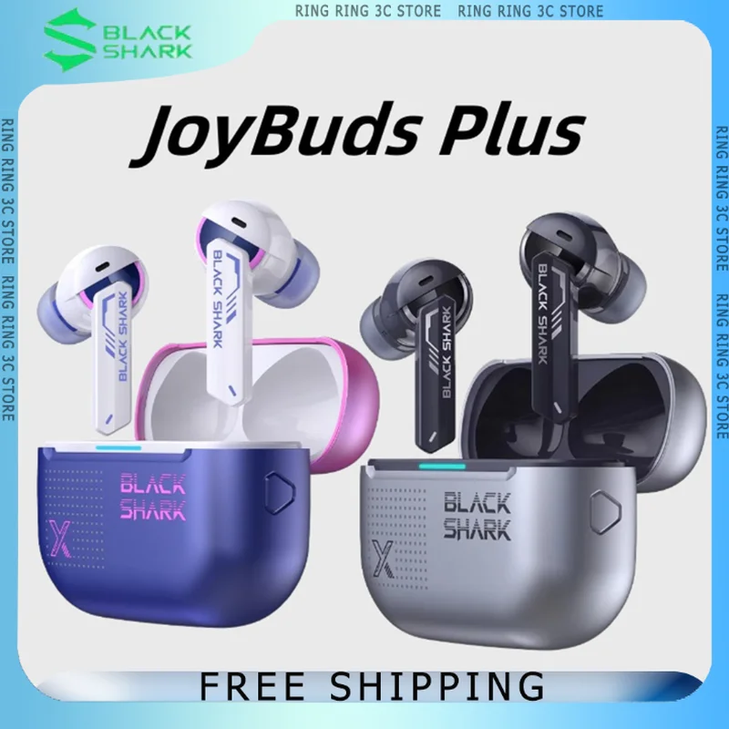 Čierne žraloky Joybuds plus bezdrôtové slúchadlá aktívne redukcia šumu Športové herné slúchadlá Vysoké kvalitné zvuk Latency Custom
