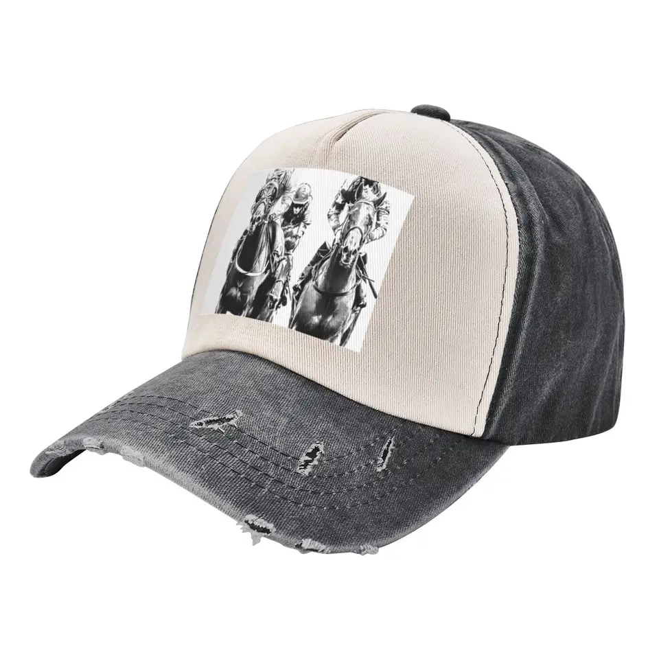 Čiernobiely trávniky Kings baseball čiapka divoký guľový klobúk Derby Hat Anime New Hat Women Beach Fashion Men's