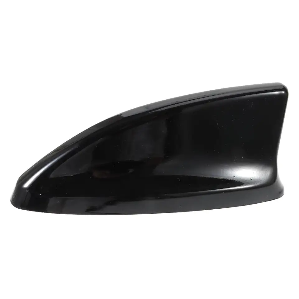 Čierny žralok plutvy ABS Plast 7.2 v dĺžke antény Topper Cover Cover Shark Fin Adsessory pre Honda Civic 2024-2024