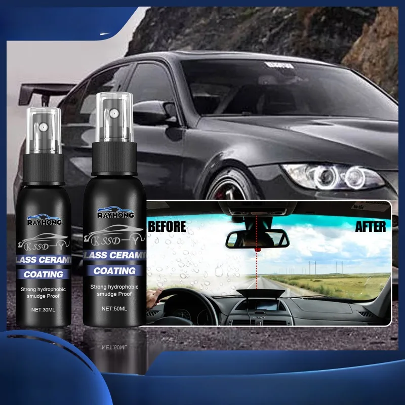 Čistenie a vypuknutie okien automobilov Zrkadlá Zrkadlá čelného skla Odprataná voda odpudzujúca vodu a agent odolný voči dažďom