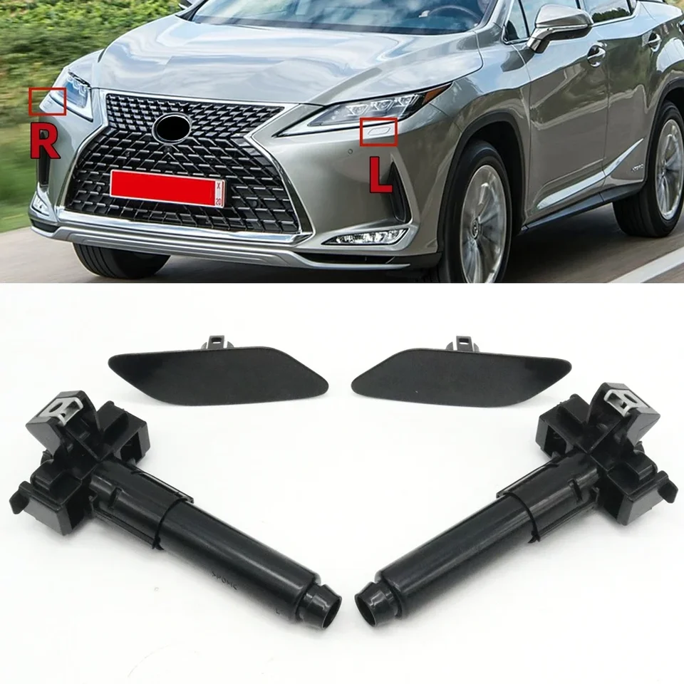 Čistenie automobilu Cover Svietiteľa hlavy SLAMP SPREAPER DYZZE pre Lexus RX350 RX350L RX450H RX450HL 2019-2021