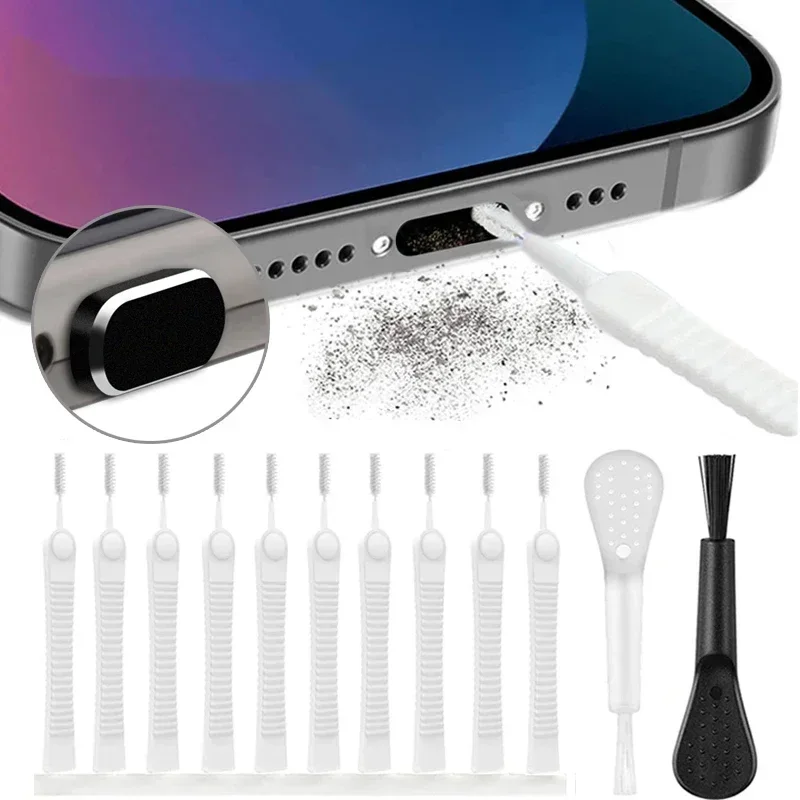 Čistenie nabíjacích portov pre iPhone 16 15 14 14 Pro Max Port Cleaner Kit prenosný počítačový čistiaci prostriedok