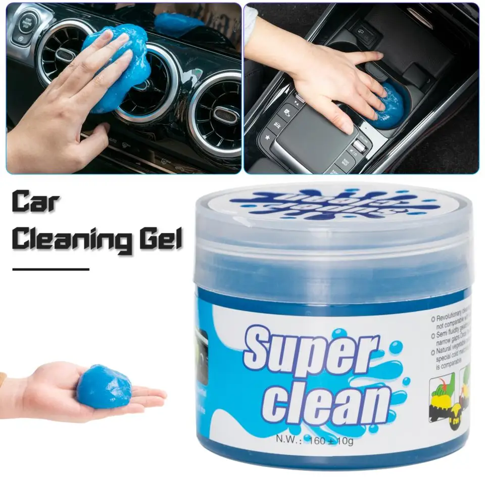 Čistiaci gél Universal Super Cleaner Putty Slime For Auta Vent Keyboard Automatické prístrojové panely prach Drasta Remover PC Phone Laptops