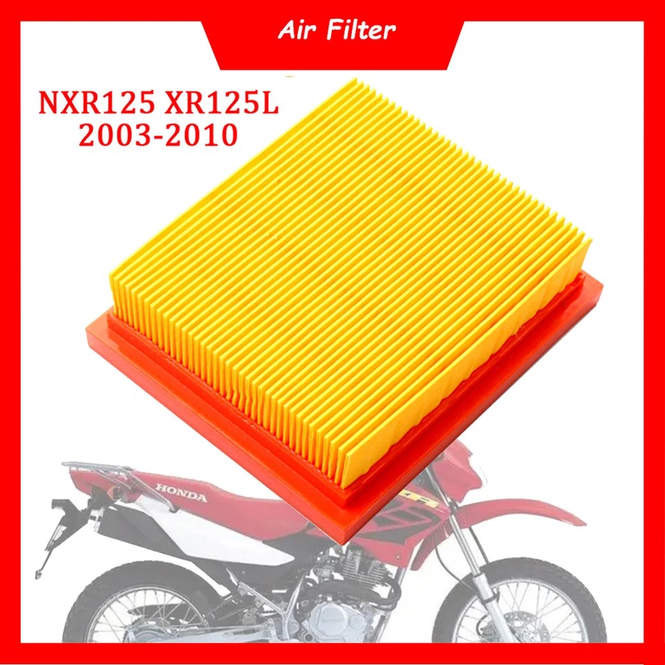 Čistiteľ vzduchového filtra motocykla XR125L Prvok prívodu vzduchu pre Honda NXR125 XR125 XR125L 2003-2010