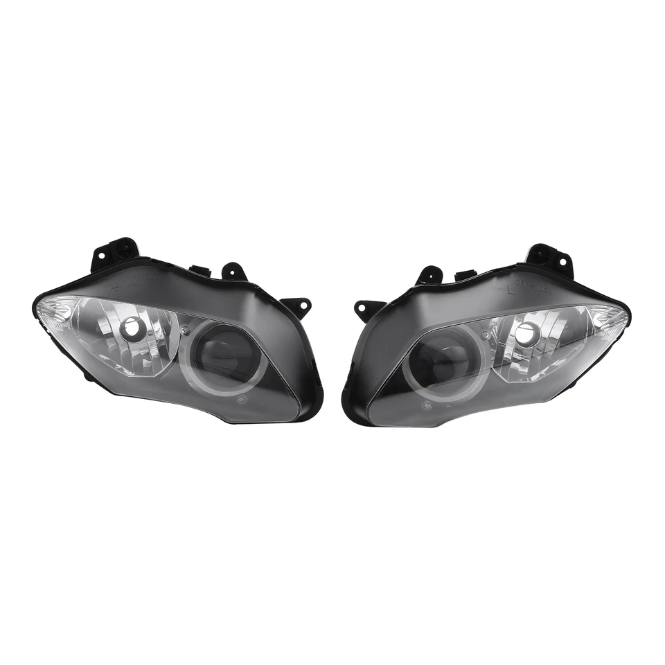 Čistá šošovka svetlomet svetla hlavy pre Yamaha YZF-R1 YZF R1 2007-2008 Motocykel