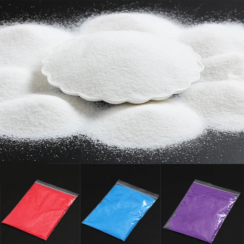 Čistý biely kremenný piesok akrylový pigment textúra maľba DIY Materiál jemný piesok Častice dekoratívne piesočné maľby Umenie