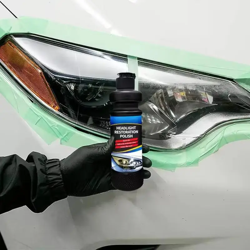 Čistý kabát svetlometu 100 ml automobilu Obnova svetlometov Čistiteľ a automatické detaily Restorer Automatické detaily