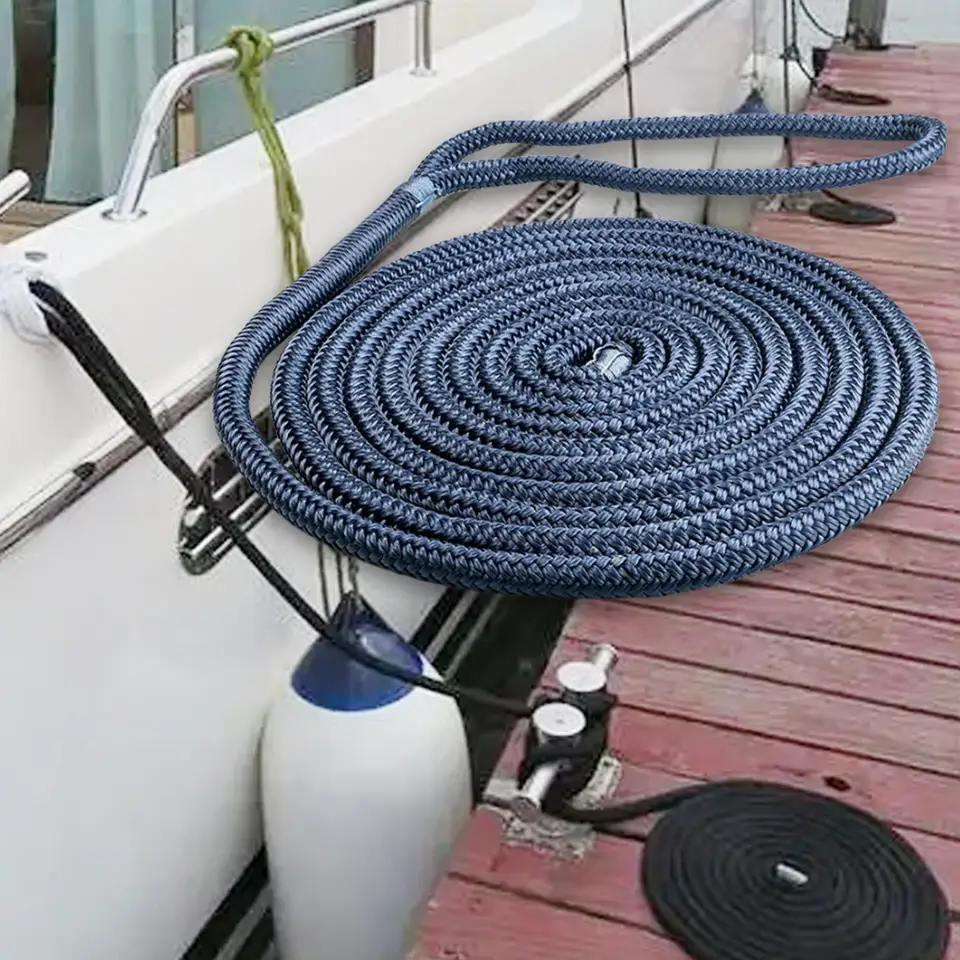 Člnné doky Docking Boat Lines Lines Line Vysoko pevné príslušenstvo Univerzálne opotrebenie odolné voči prémiovej nylonovej blatníkovej línii