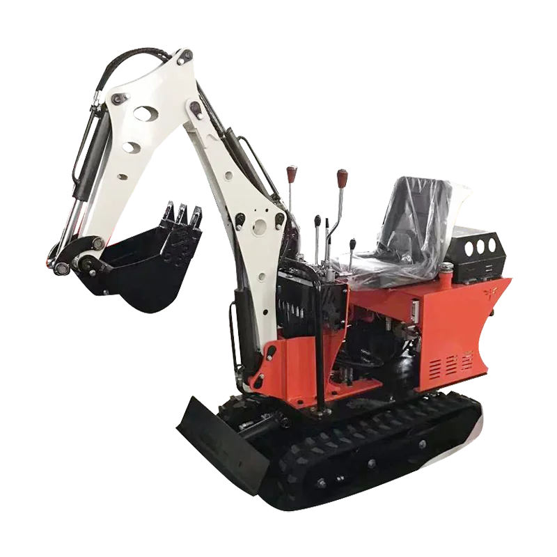 Čína lacný mini crawler Hydraulický 1 ton rýpadlo červené/zelené/čierne rýpadlo Mini rýpadlo prispôsobené na predaj