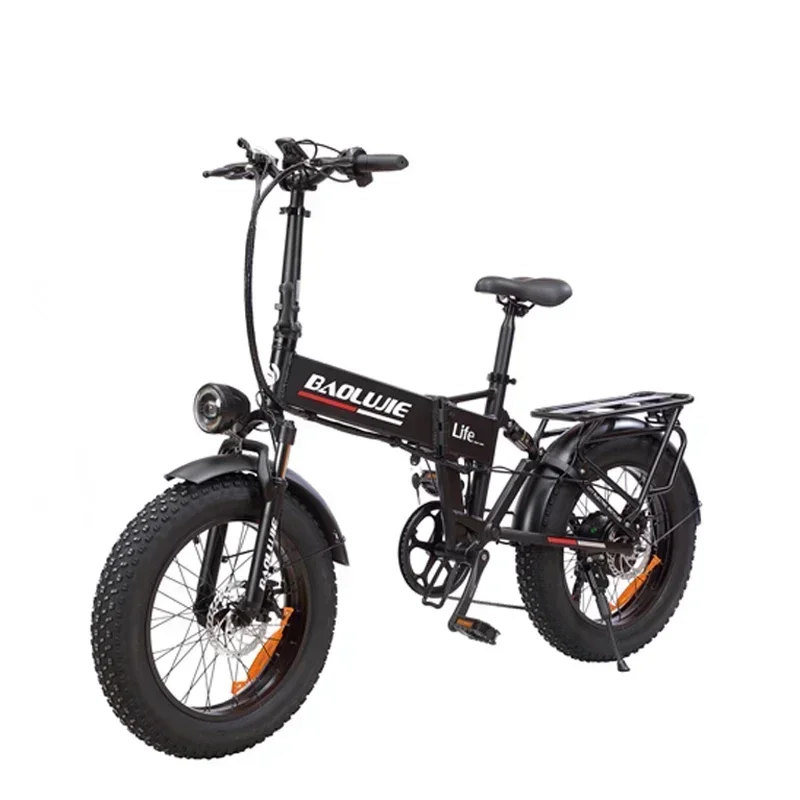 Čína USA Stock 750 W Elektrický bicykel 48v12AH lítium batérie 20 palcov FAT TIRE Electric Bicykel 7 Skladanie rýchlosti